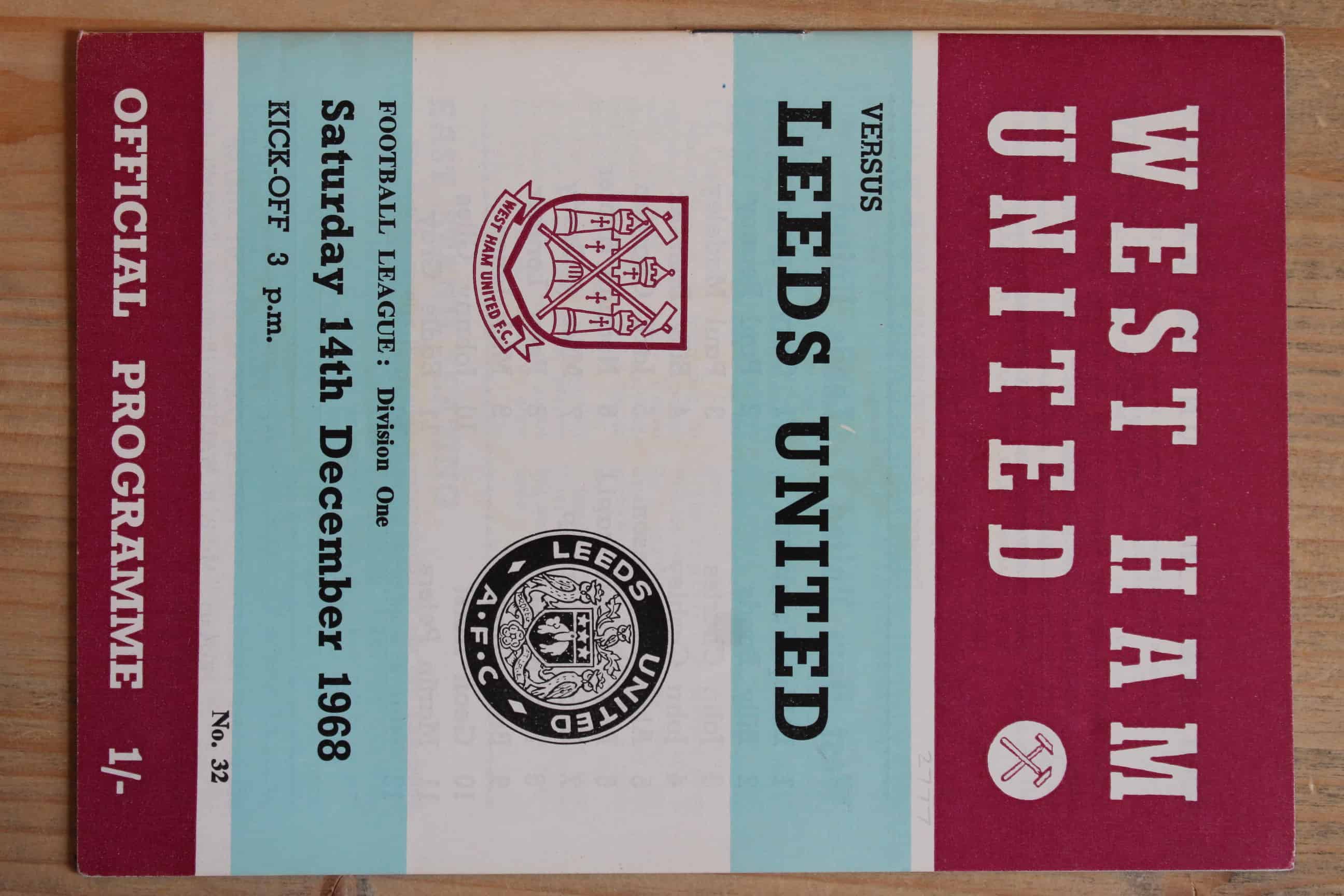 West Ham United FC v Leeds United FC